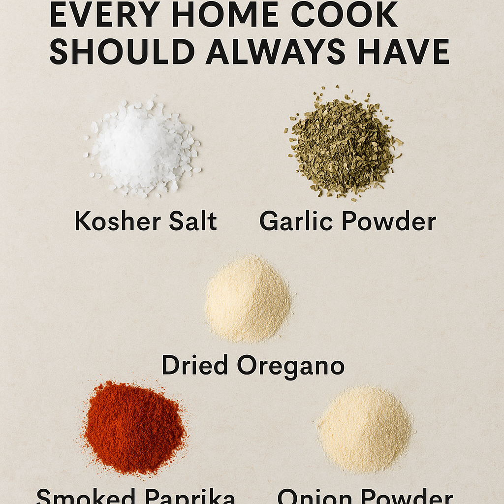 The 5 Seasonings Every Home Cook Should Always Have (And How to Use Them)