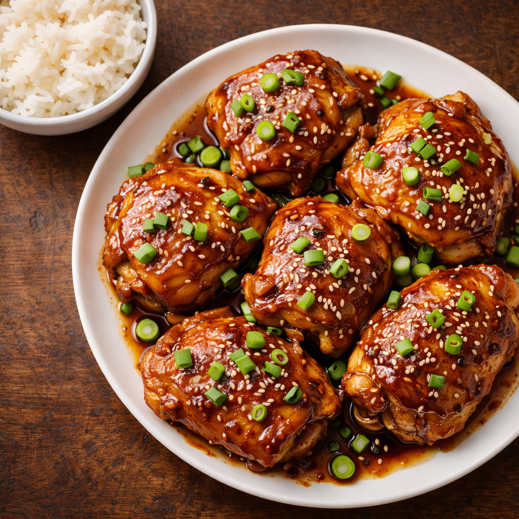 Honey Garlic Slow Cooker Chicken - Easy Family Dinner
