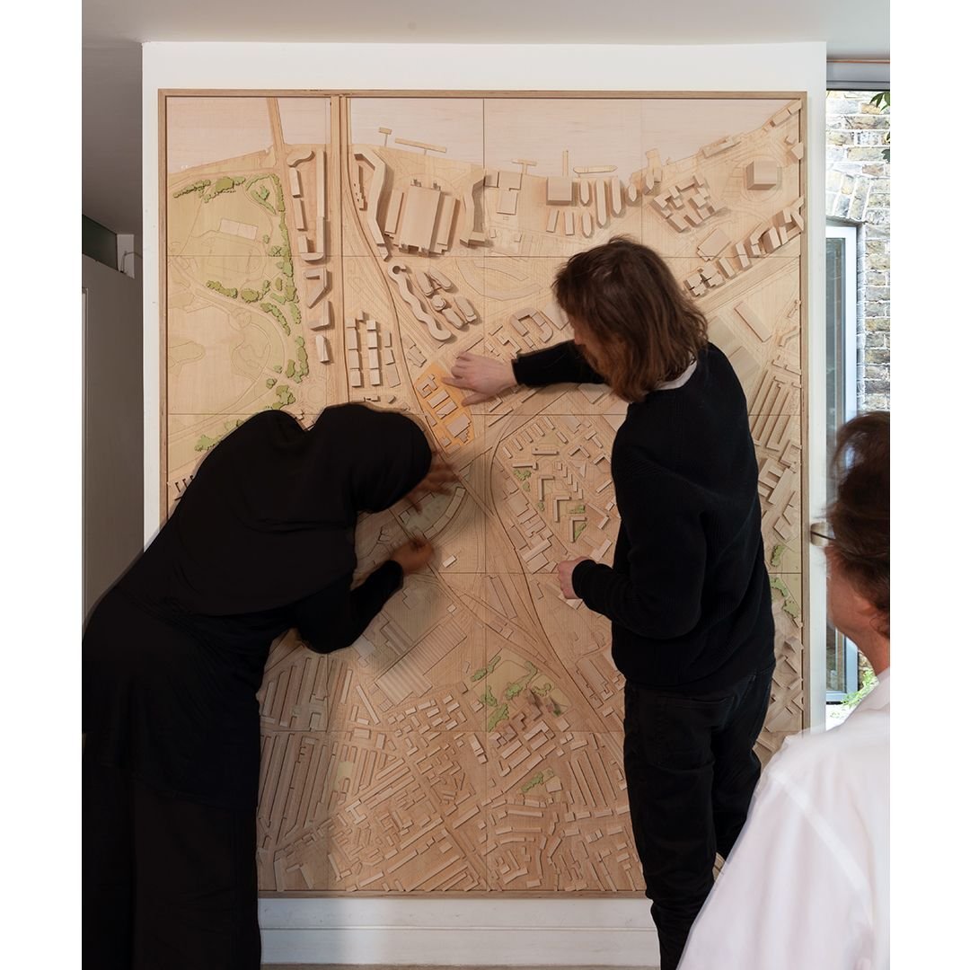 Who doesn&rsquo;t love a model? Halima and David of our office certainly do!

When engaging with communities we need to remember that not everyone is at ease &ldquo;reading&rdquo; drawings and that plans and diagrams can often alienate your audience.