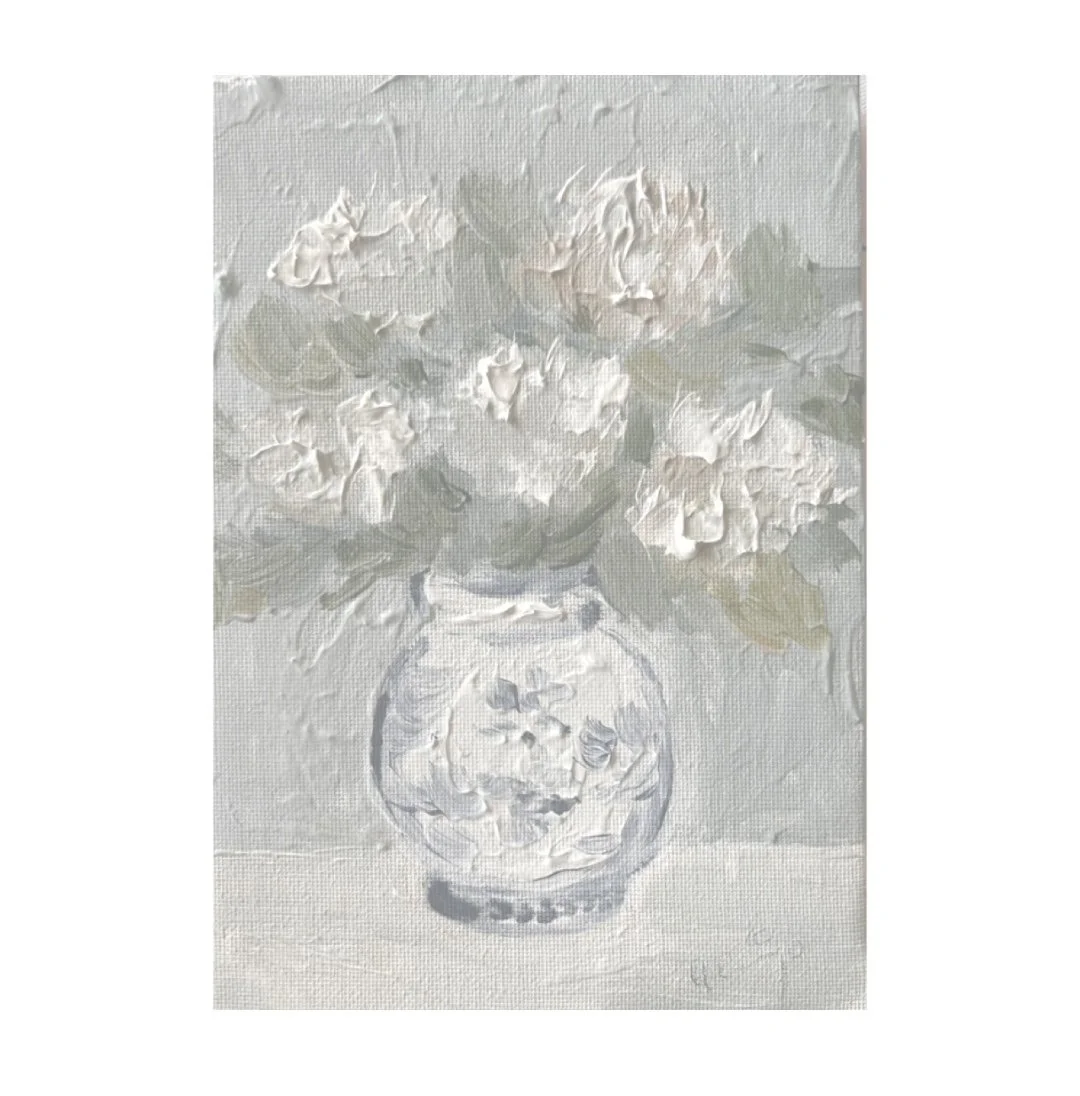 Hydrangea in Porcelain