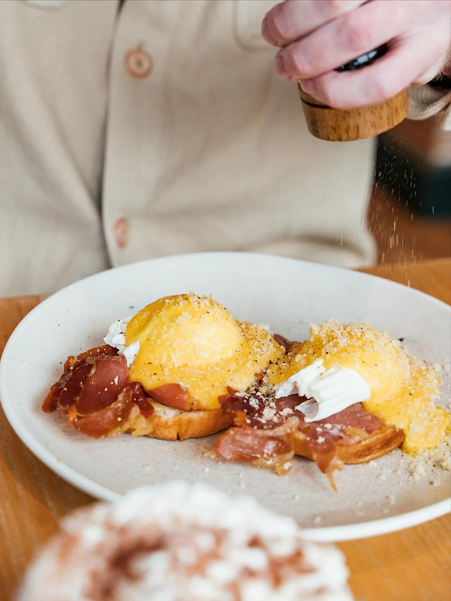 Warning: once you try the Truffle Benedict, regular brunch won&rsquo;t cut it anymore.

Crispy Parma ham + truffle + croissant rolls = festive perfection ✨