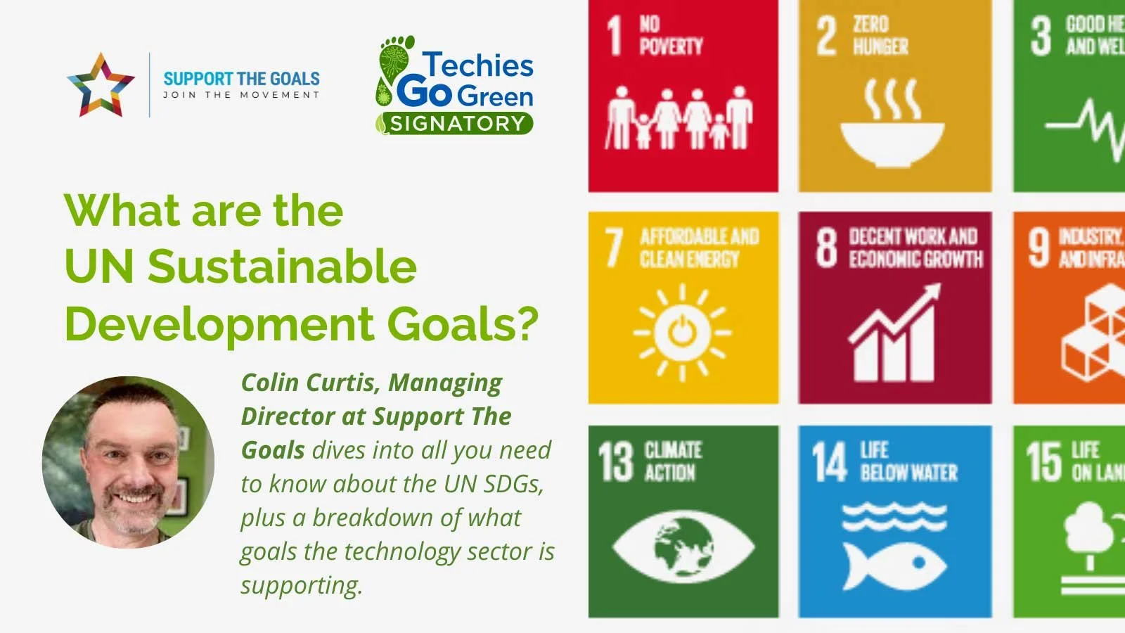 Development Un What are the UN Sustainability Development Goals? (SDGs) — Techies Go Green