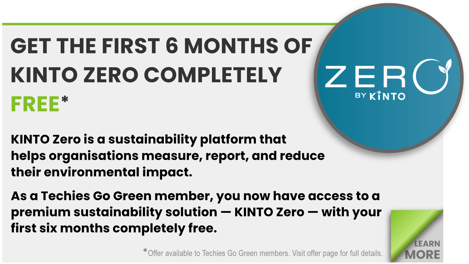 KINTO Zero Offer For Members