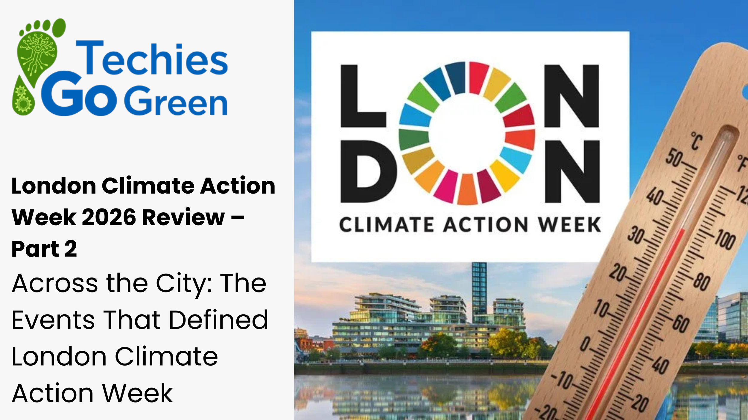 Across the City: The Events That Defined London Climate Action Week
