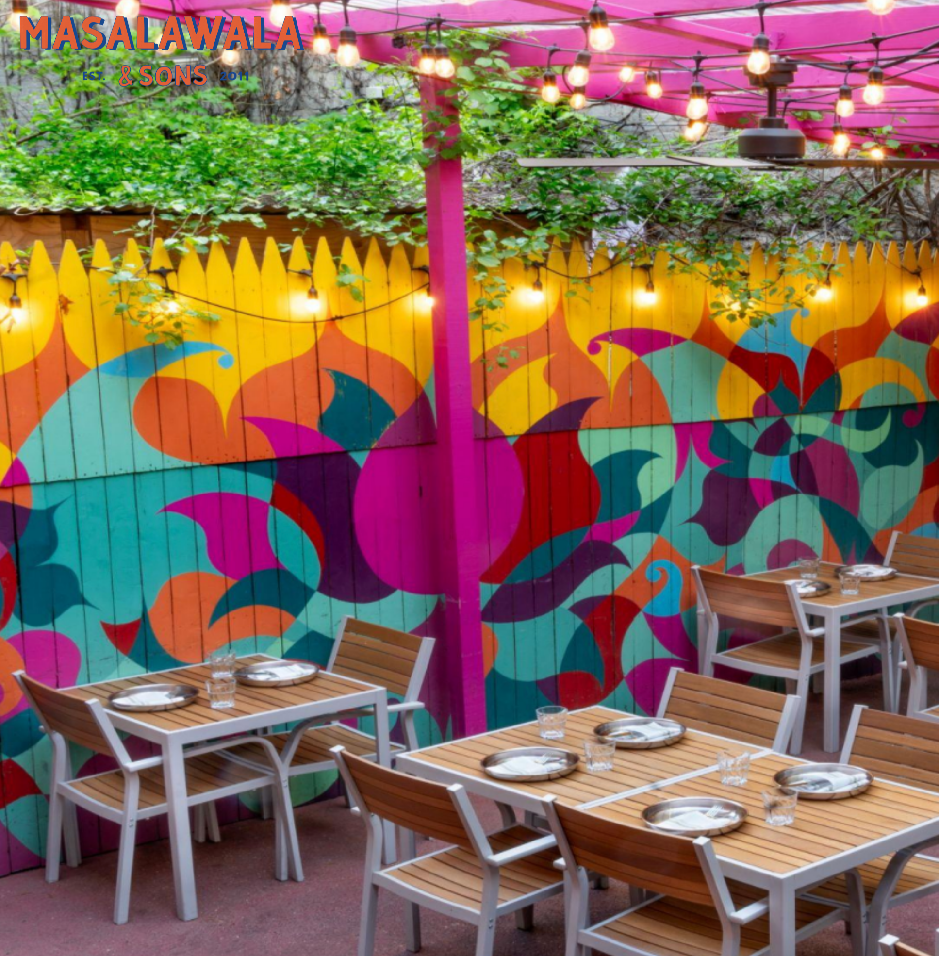 Masalawala & Sons - Outdoor Patio (cap. 20)