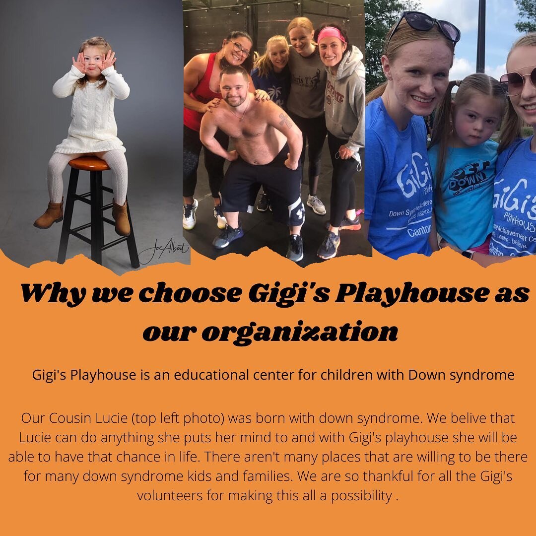 Ever wonder where our half of the 50/50 goes to? We donate our 50% of the 50/50 that is sold during recital to Gigi&rsquo;s Playhouse In Canton. Want to learn more or donate? Head over to Gigi&rsquo;s website to get more information on how you can he