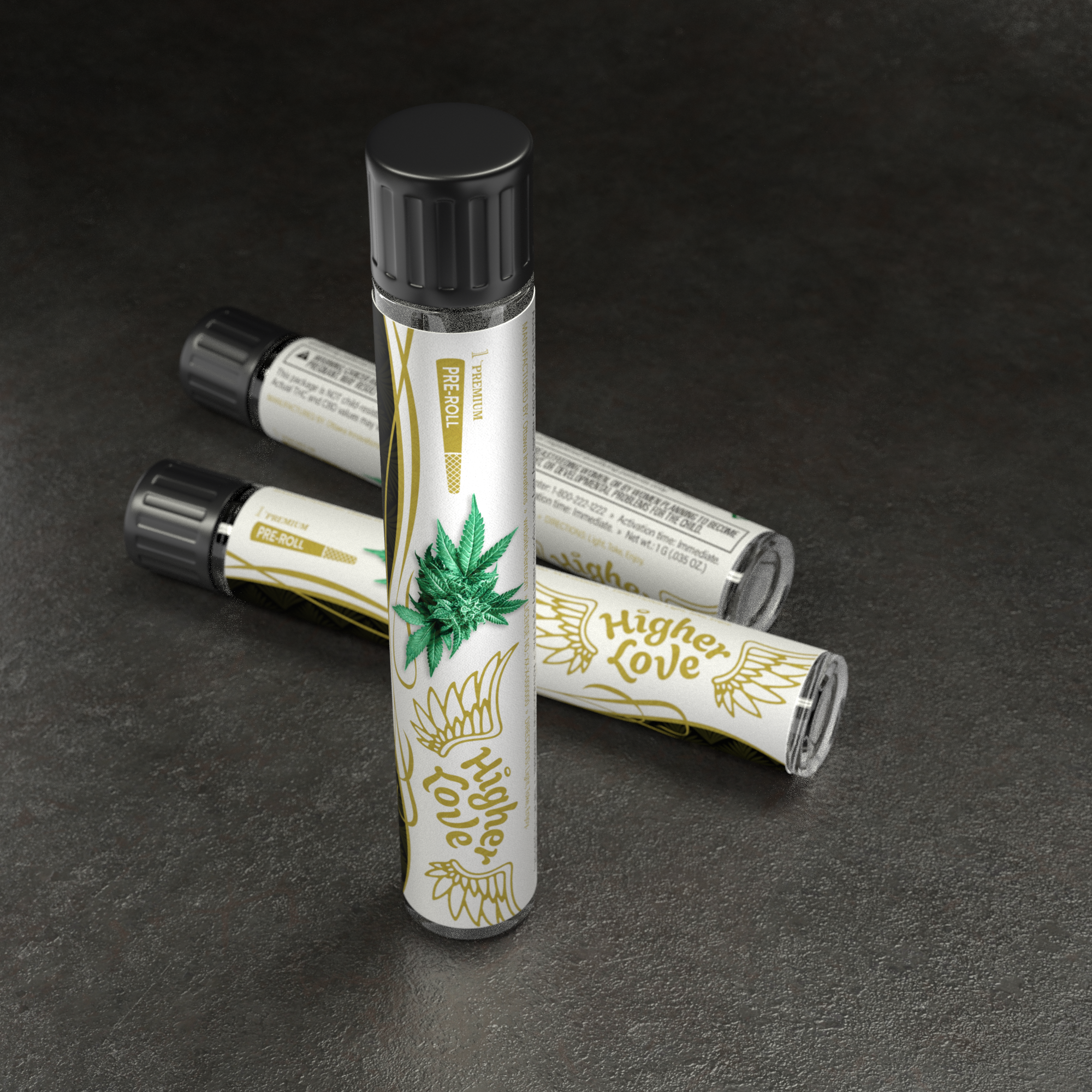 Pre-Roll // Option A – White