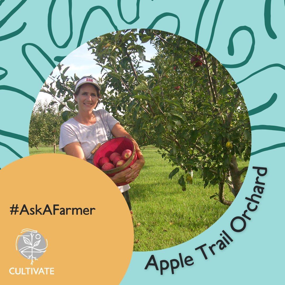 It's time to meet Apple Trail Orchard for this week's #AskAFarmer! 

What are you currently working on, day to day? 

Right now... we are planting seeds, organizing our greenhouse, ordering products for our CNG spray schedule and pruning apple trees.
