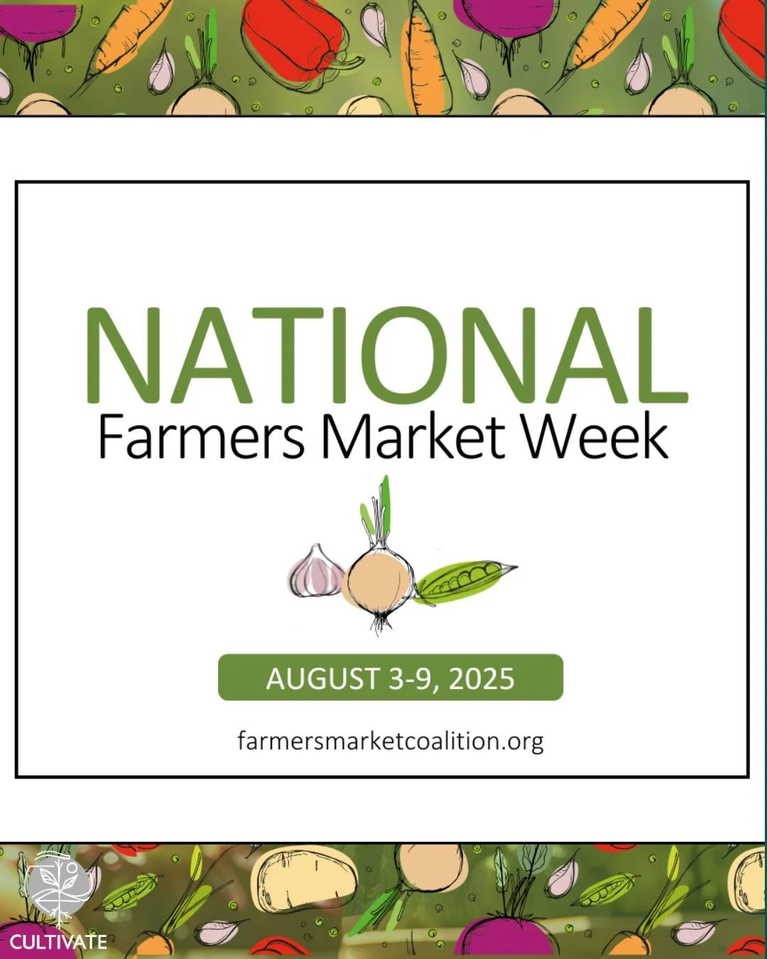 This week is National Farmers Market Week 🥦🍓🌽 There are several weeks left to enjoy local food and handmade items that support people in your community. Swipe to see a list of markets in Central Iowa or visit our website to find one near you! 

#c
