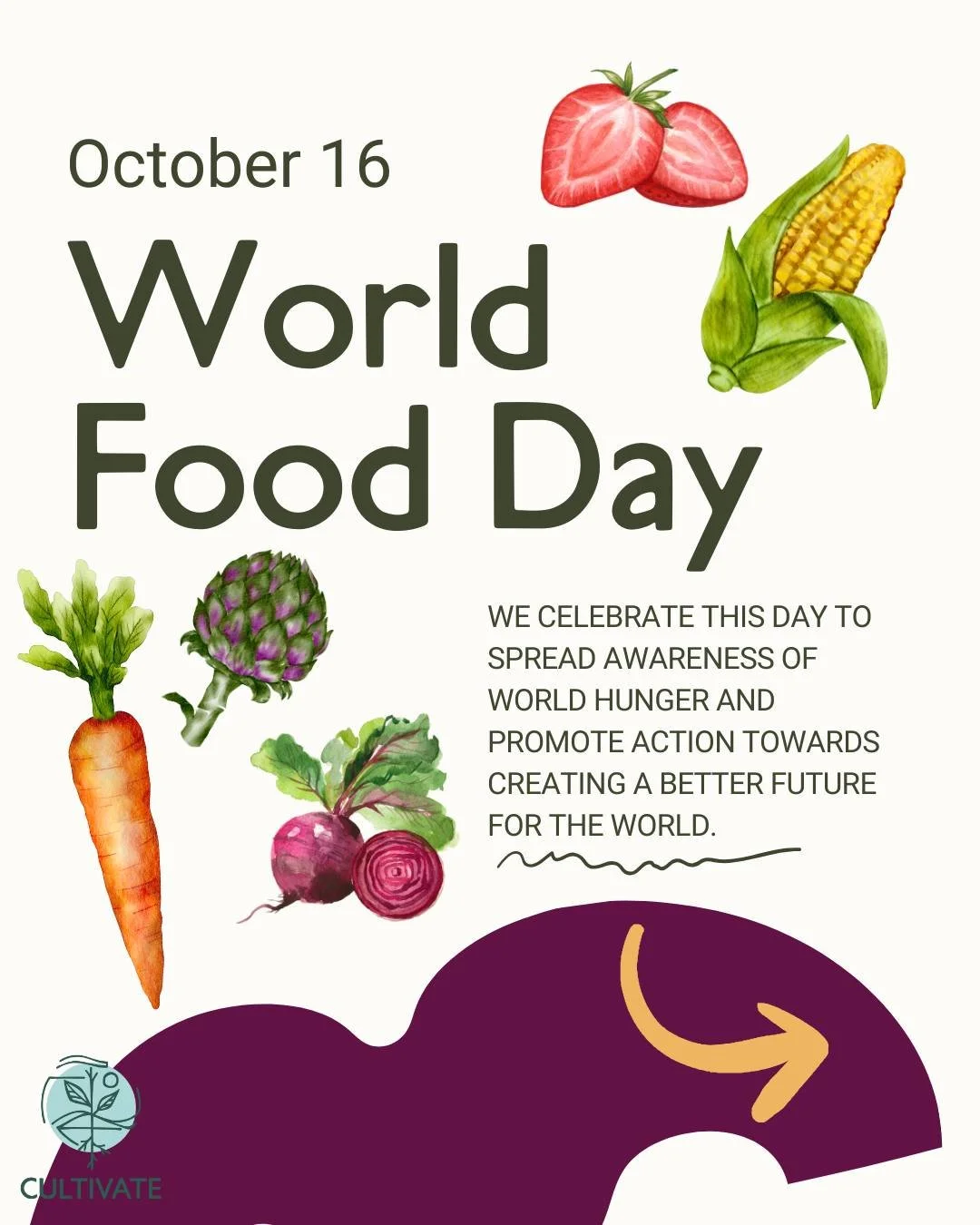 We are celebrating World Food Day today by choosing to support local producers in Iowa and continuing to educate others on how to do the same 🍯🌱 According to Feeding America, 12% of Iowans face food insecurity, a number which has risen in all 99 co