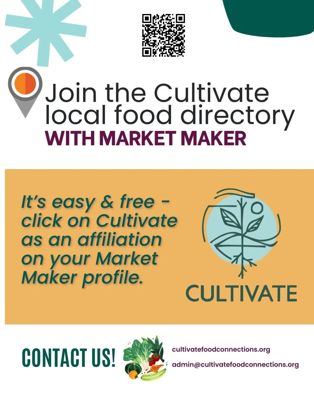 Are you a local producer? Add us as an affiliate on your Market Maker profile! 📍

We are all about people &ldquo;knowing their farmer,&rdquo; and we love hearing from producers and finding creative ways to connect you with the Des Moines community. 