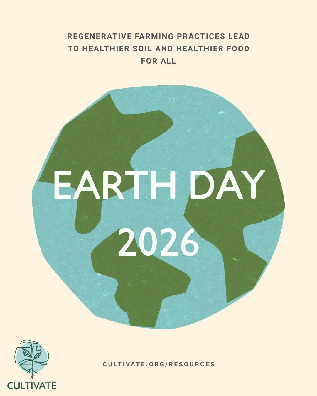 Today and every day is important to honor the Earth by practicing and supporting the use of regenerative farming 🐝 By using regenerative practices, soil fertility is increased, resources are used more efficiently, more carbon is sequestered, and bio