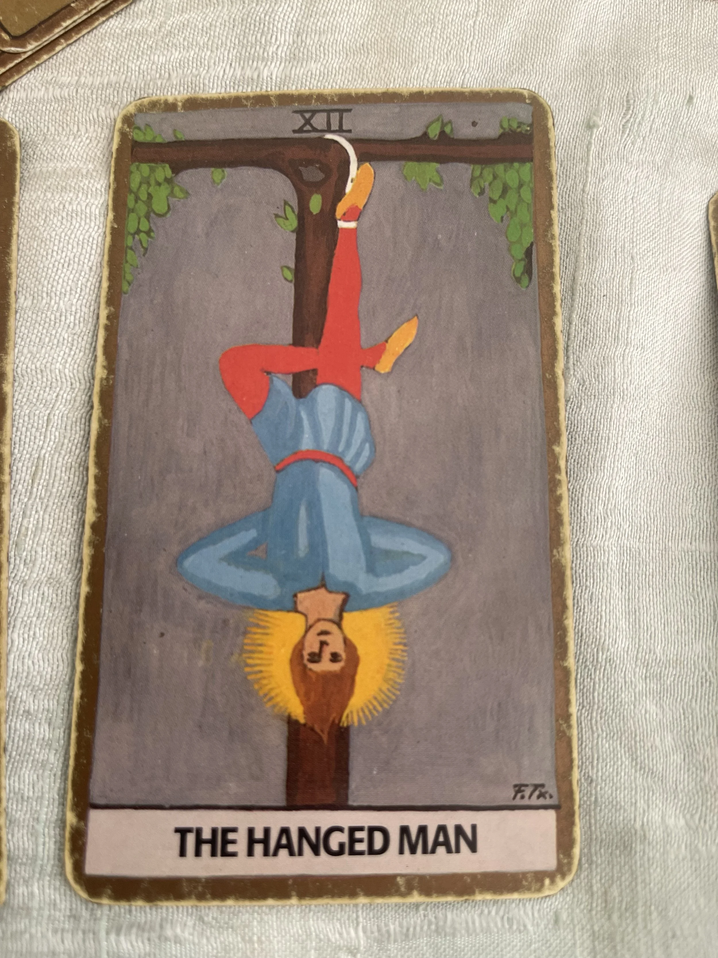 the hanged man tarot card