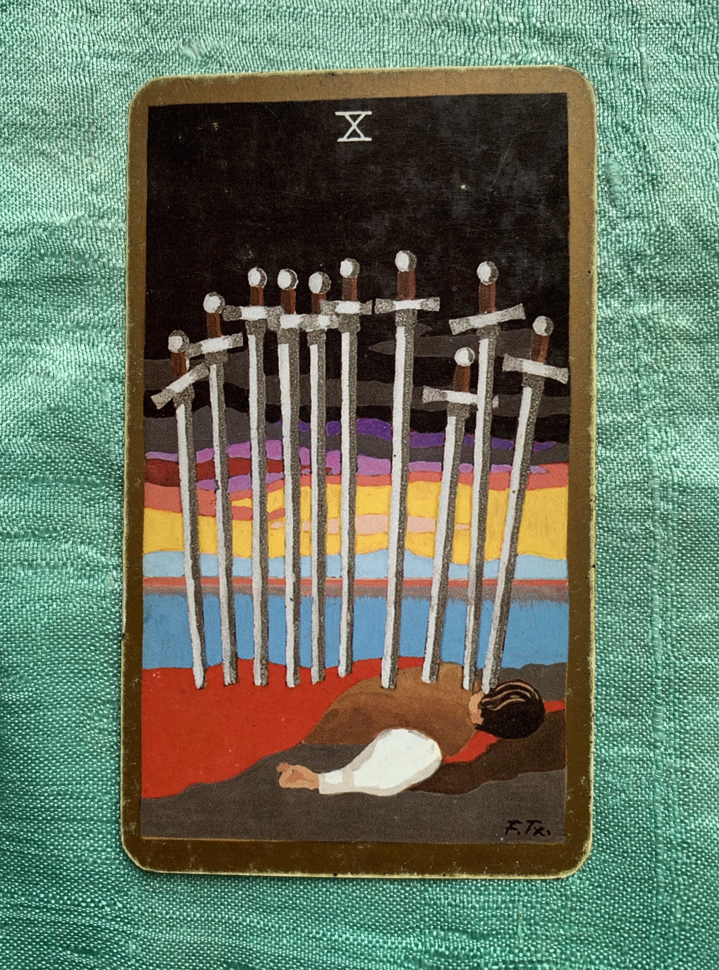Is there a Tarot card that gives advice on ‘Conscious Uncoupling’?