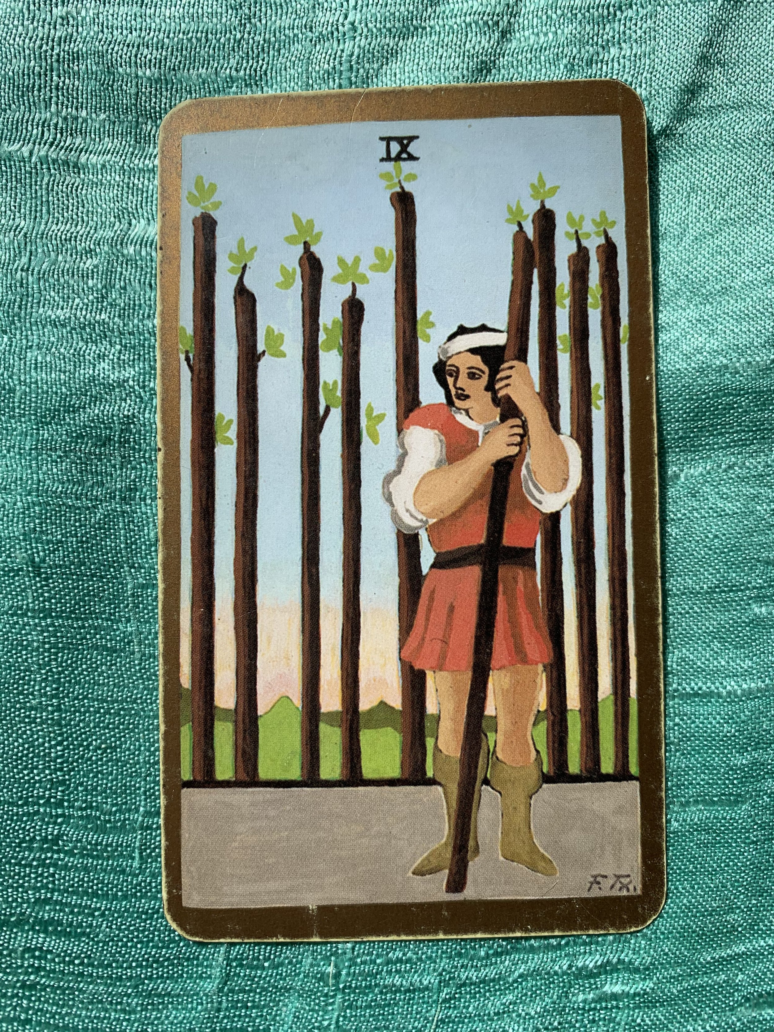 The Wounded Healer and the Nine of Wands
