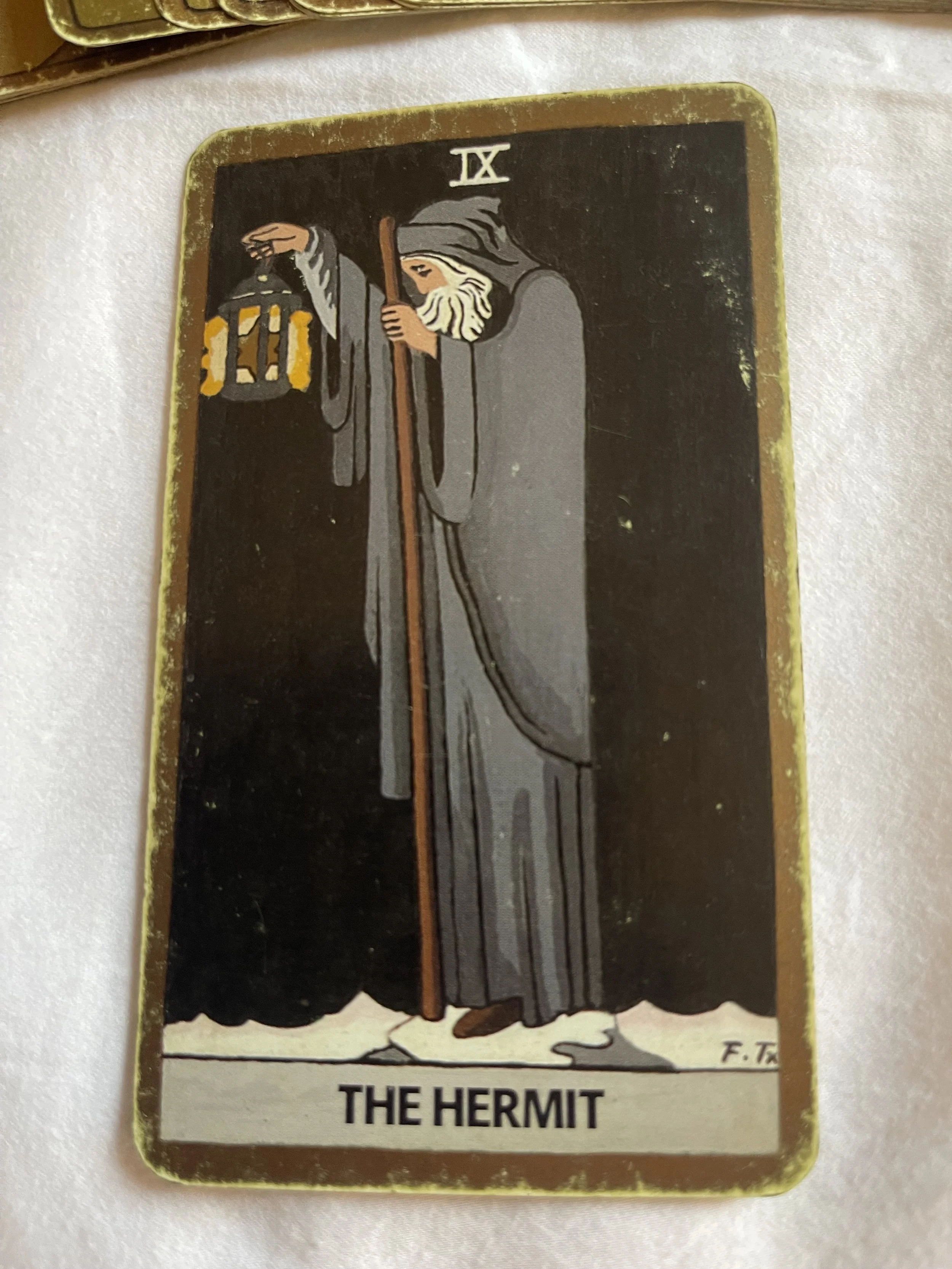 Sometimes the Hermit still needs a little bit of encouragement