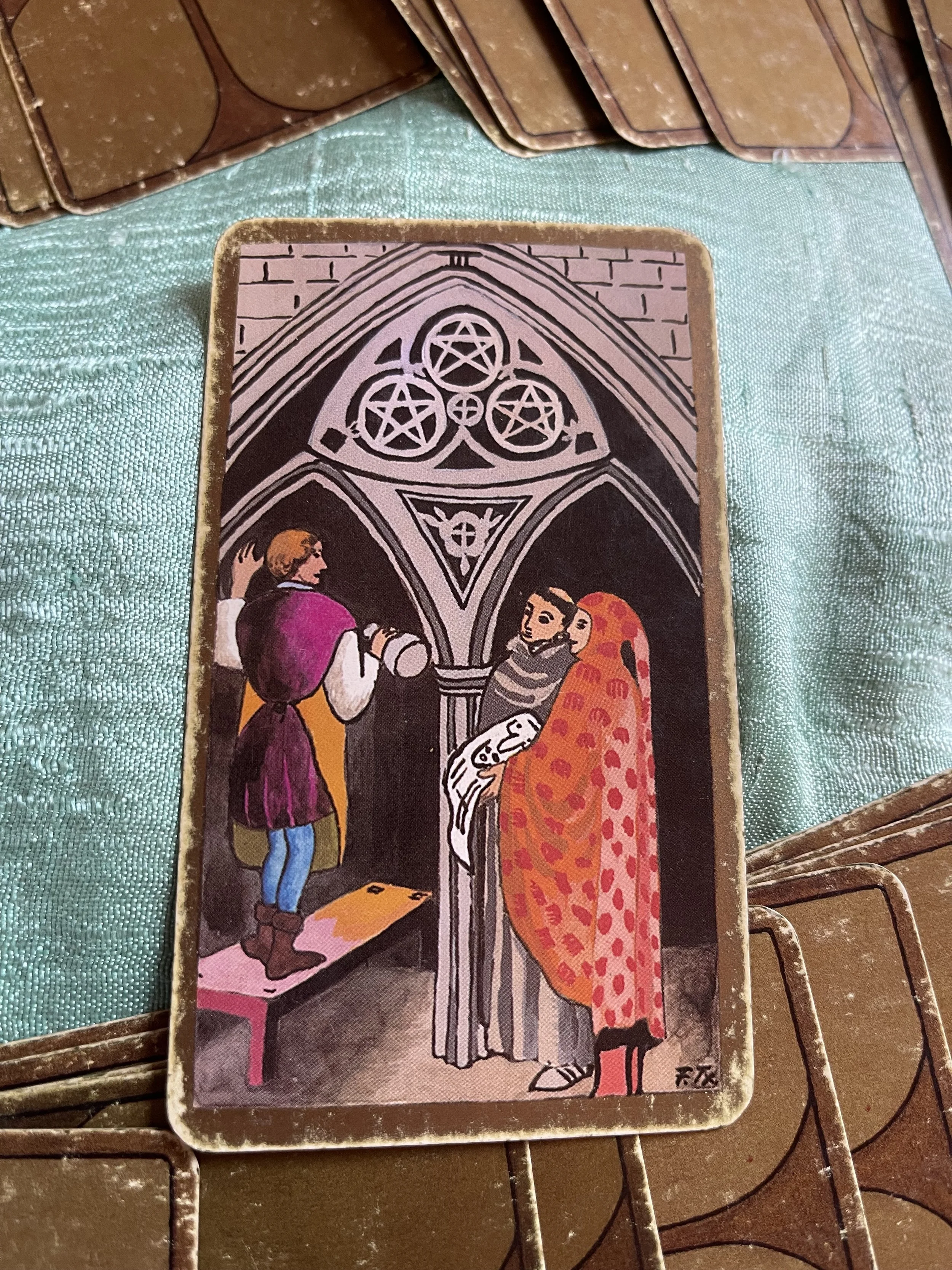 three of pentacles
