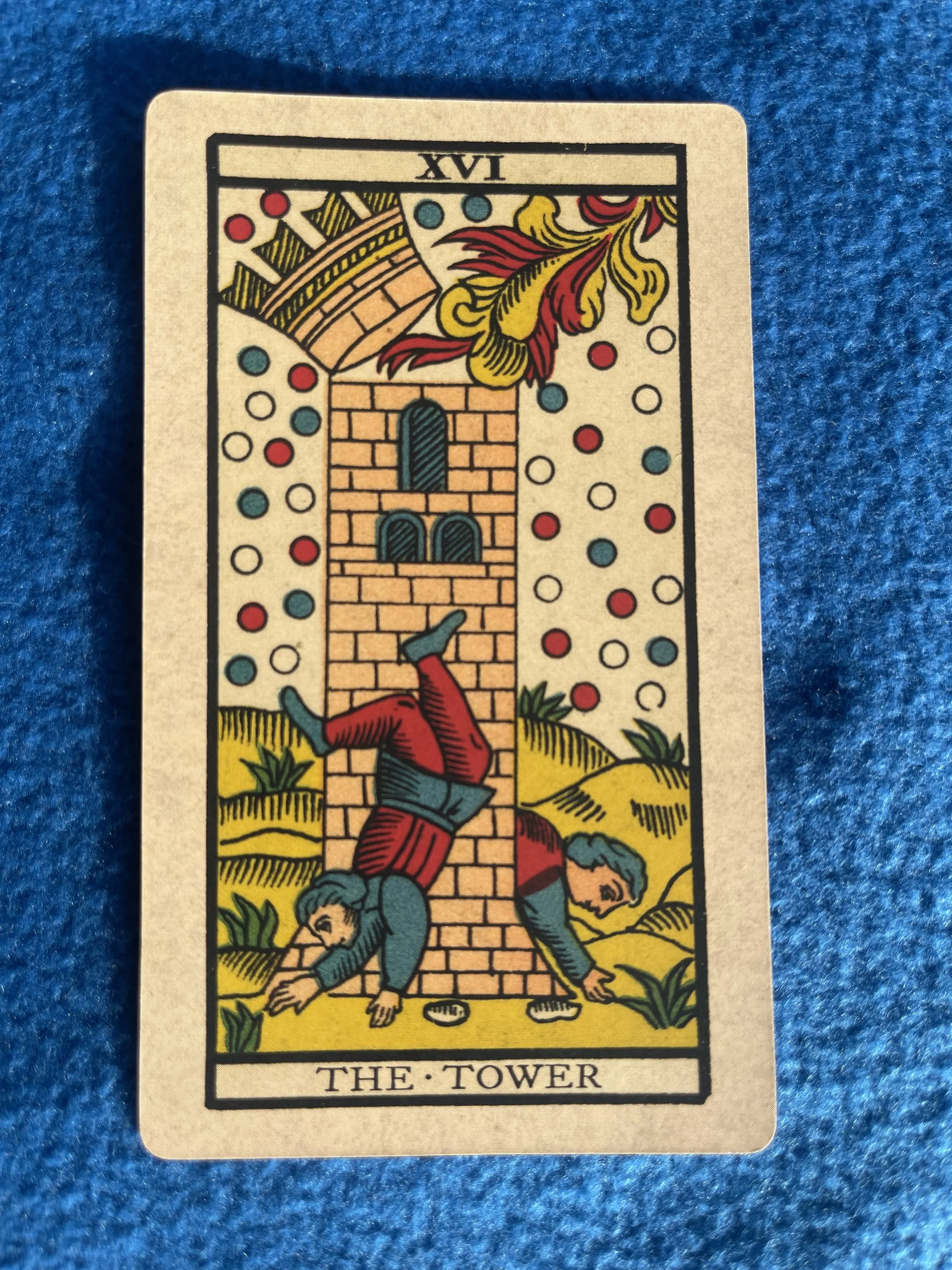the tower Marseille tarot