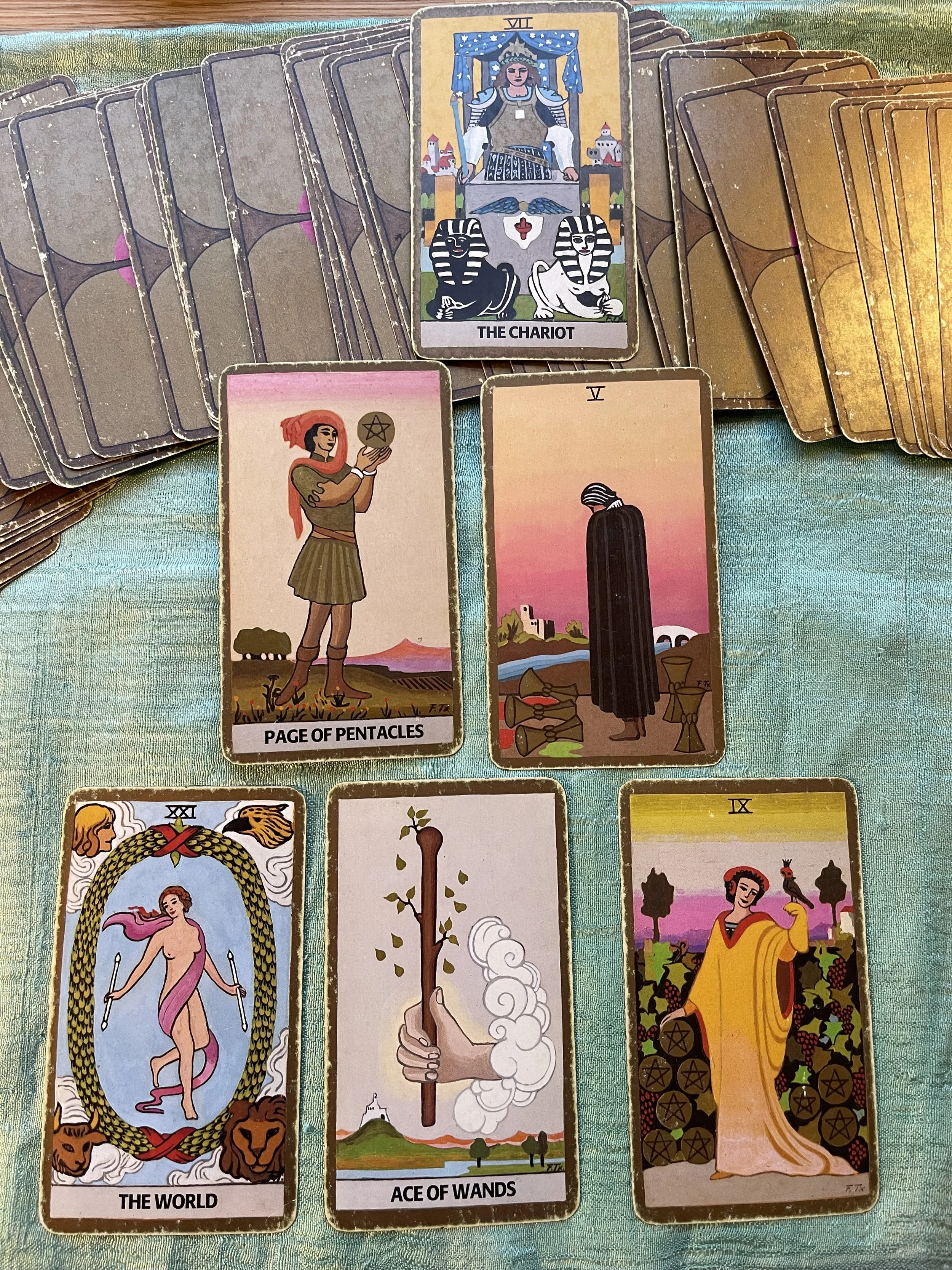 what are we seeding Tarot spread