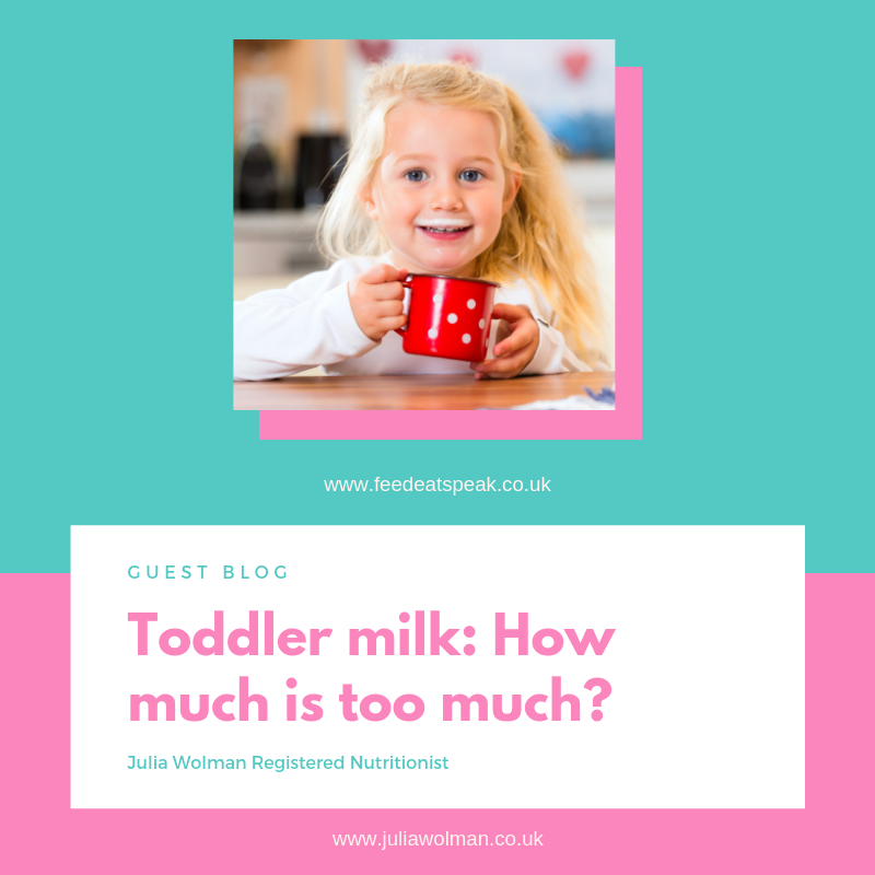 How much milk should my toddler be drinking? — Feed Eat Speak Stacey