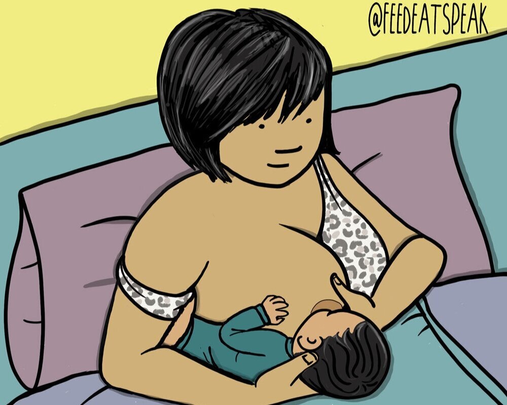 Breastfeeding with large breasts — Feed Eat Speak - Stacey Zimmels