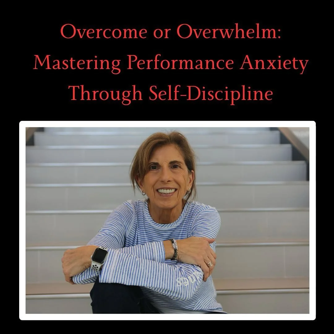 Overcome or Overwhelm: Mastering Performance Anxiety Through Self-Discipline

Have you ever experienced performance anxiety? Athletes, musicians, public speakers, actors, students during exams&mdash;anyone who faces situations where their skills are 