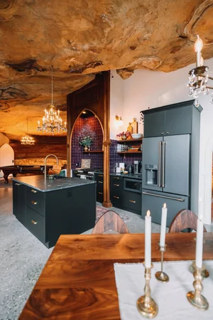 The Cave — Luxury Hocking Hills, Ohio Cabins & A-Frame | Dunlap Hollow