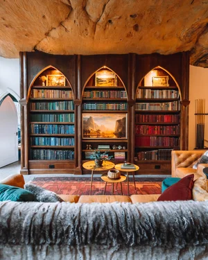 The Cave — Luxury Hocking Hills, Ohio Cabins & A-Frame Dunlap Hollow