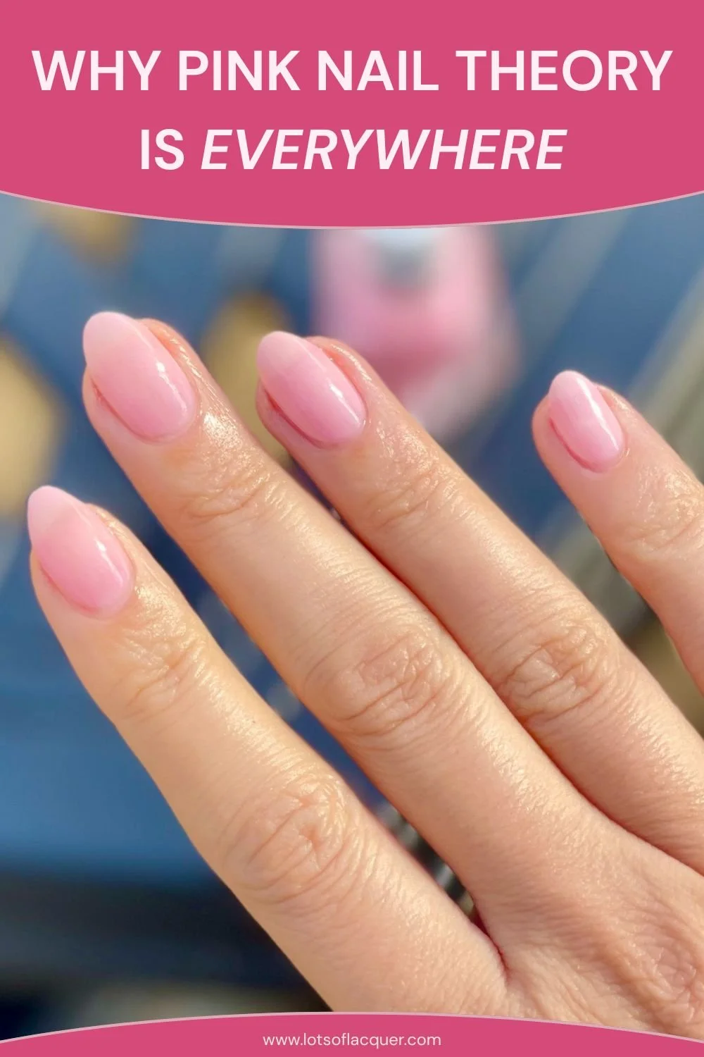 essie gel couture inside scoop swatch / Why pink nail theory is everywhere?