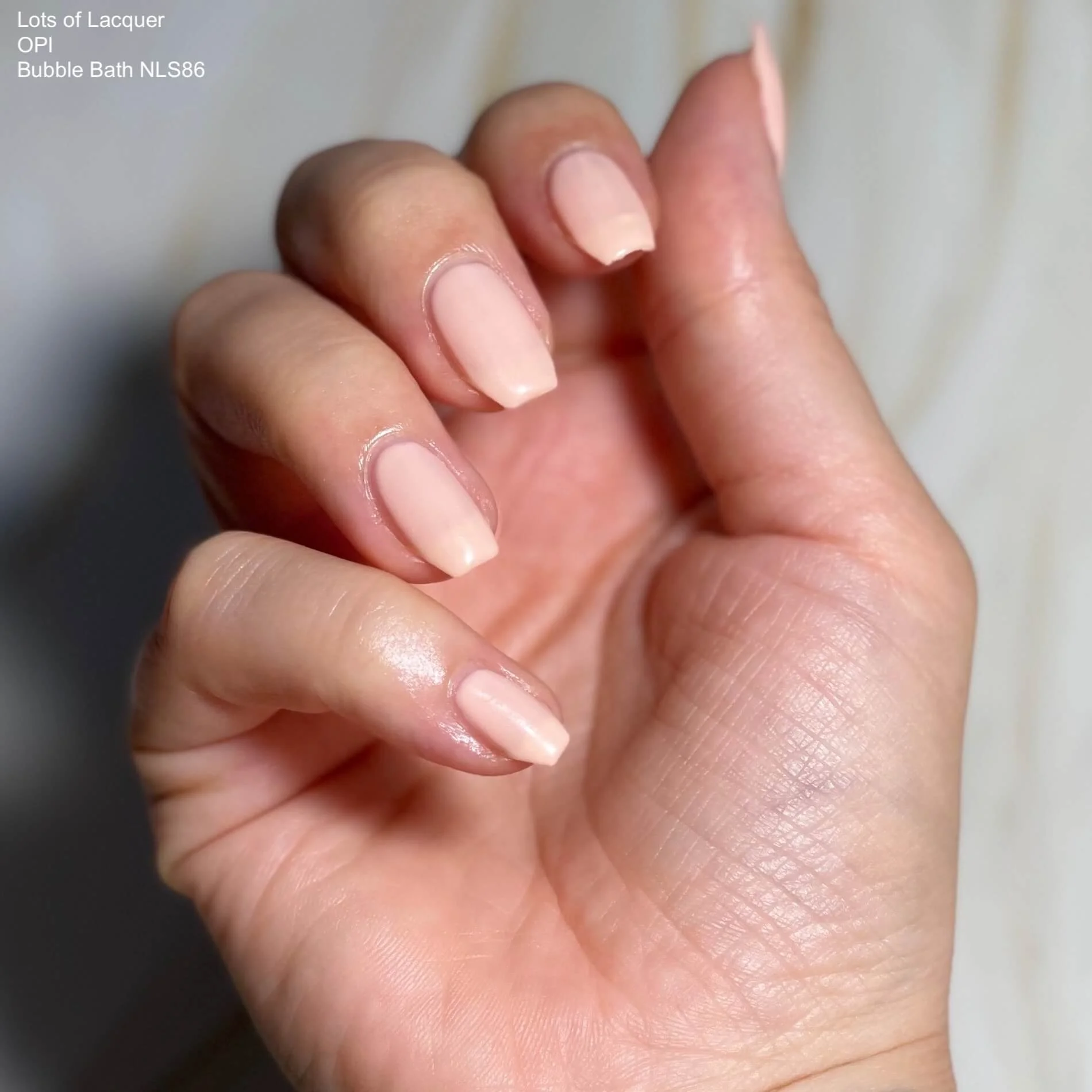 OPI Bubble Bath VS Samoan Sand — Lots of Lacquer