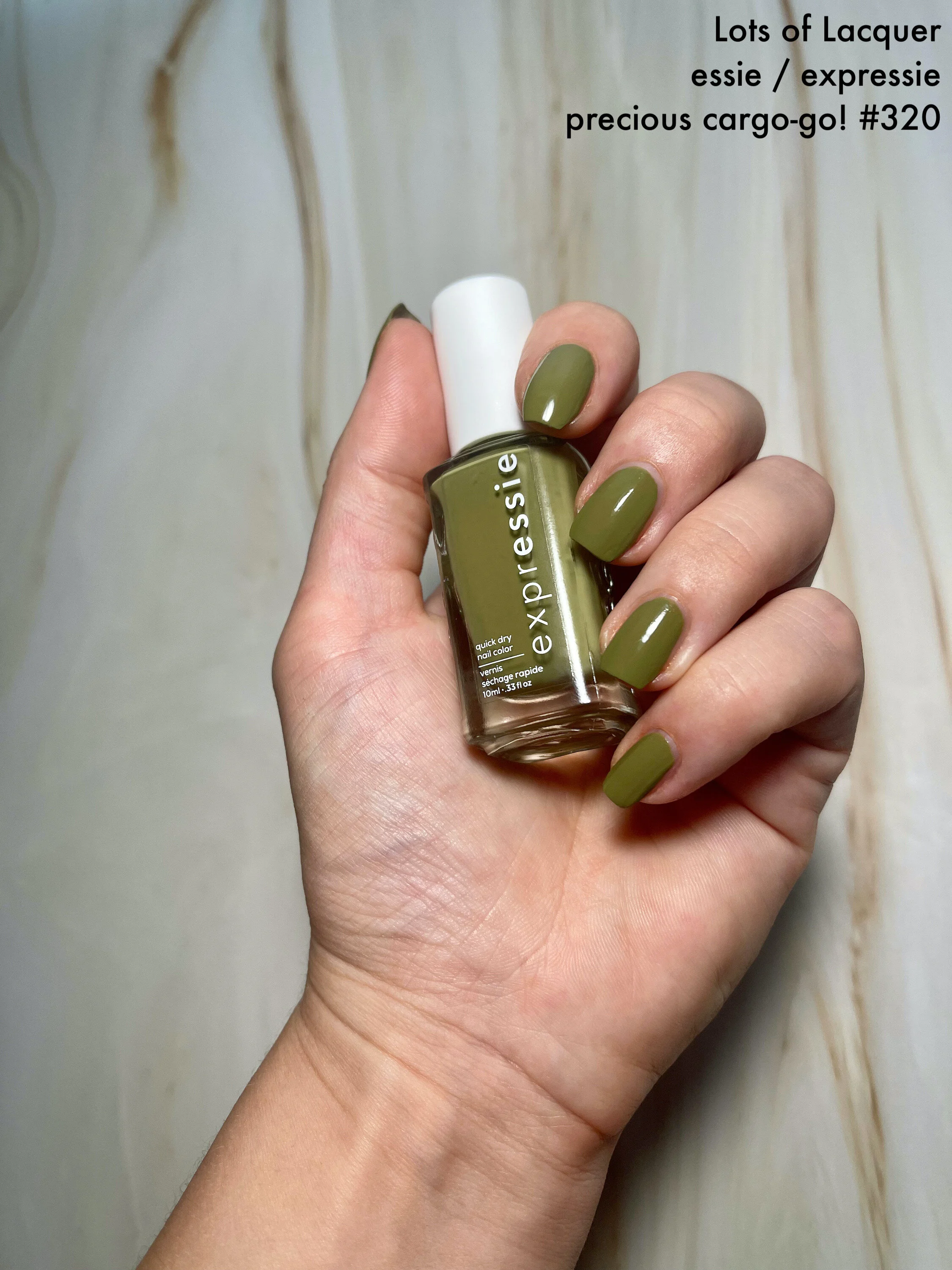 essie expressie precious cargogo! Swatches — Lots of Lacquer