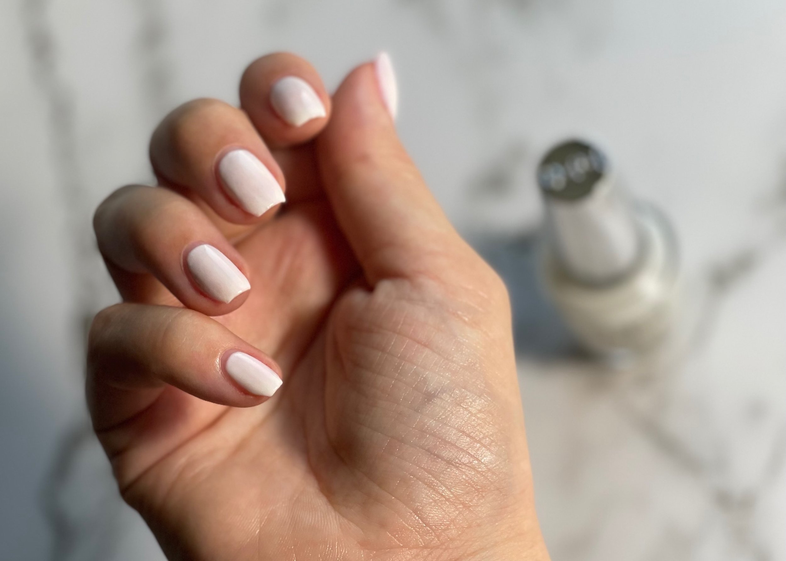Toxin Free No Polish Manicure | Natural nails manicure, Manicure, Natural  nails