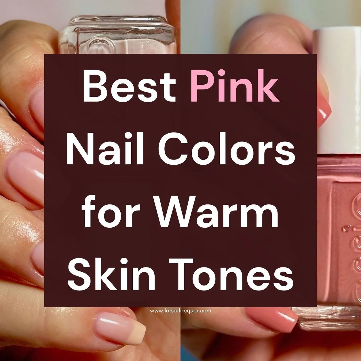 New on the blog! ✨🔗 Looking for the best pink nail polish for your warmer skin tone? 🌸 We've rounded up our favorite pink nail colors for warm to olive skin types to help you choose your ideal pink nail color. Link in Bio ▶

#pinknails #nailpolish 