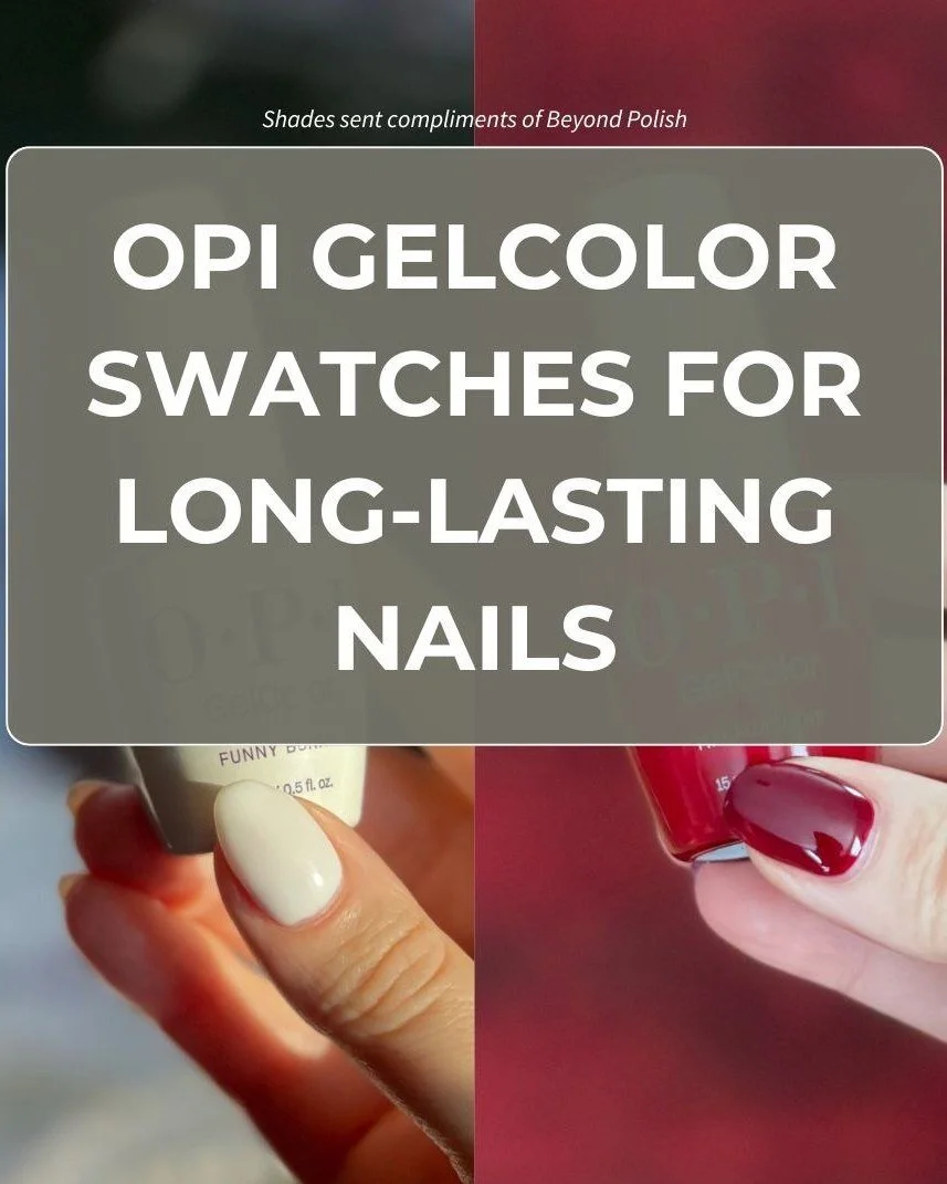 *Shades gifted by @beyondpolish * If you&rsquo;ve ever stood in front of the nail wall like &ldquo;what do I even pick?&rdquo;&hellip; this is for you 😅 I swatched the most classic @opi GelColor shades so you can find your next go-to 💖 Nudes, pinks