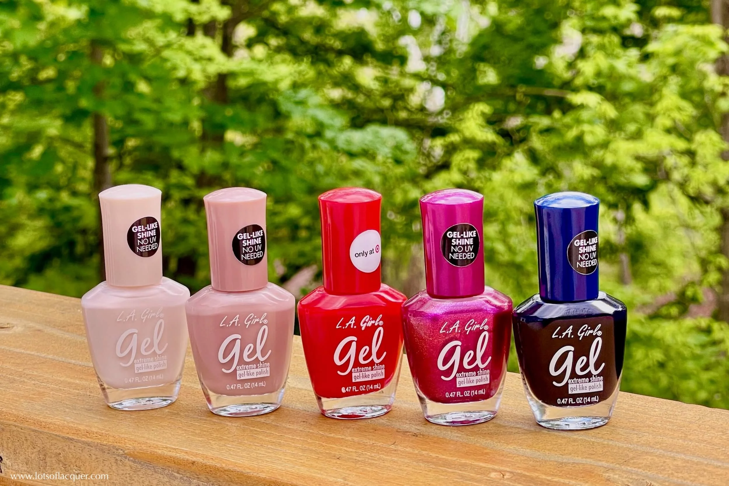 L.A. Girl Gel Extreme Shine Nail Polish Review + Swatches