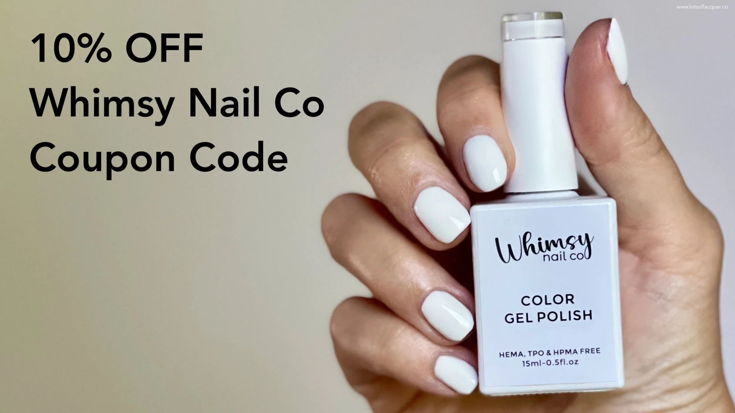 10% OFF Whimsy Nail Co Coupon Code