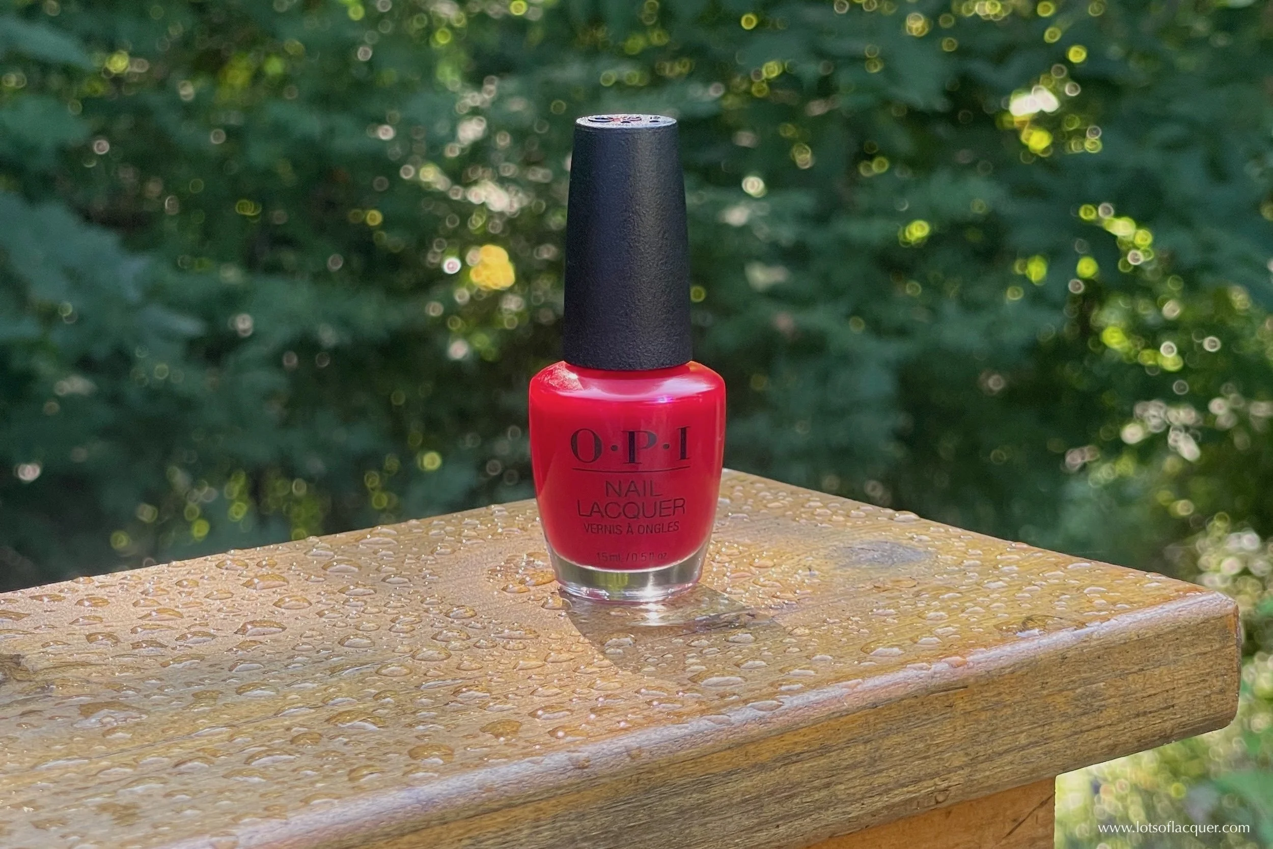OPI Red Hot Rio Nail Polish Swatches and Review