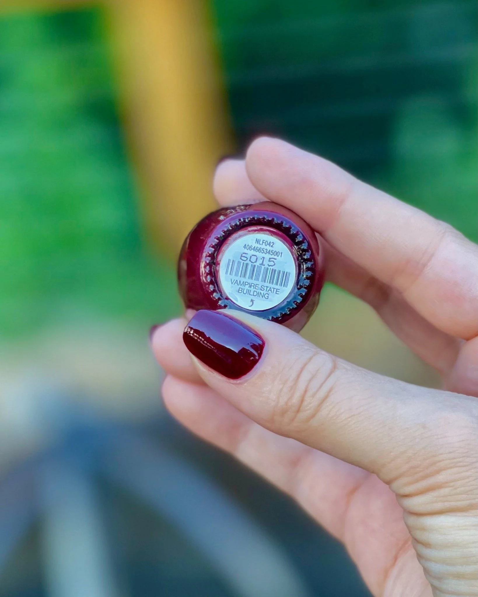 Gifted by ‪@beyondpolish‬ | A classic ‪@opiproducts shade is back! 💅 Vampire State Building is a rich burgundy cr&egrave;me nail color with brown and purple undertones that give it gorgeous depth. Shown in 2 coats, this Fall 2026 Most Requested shad