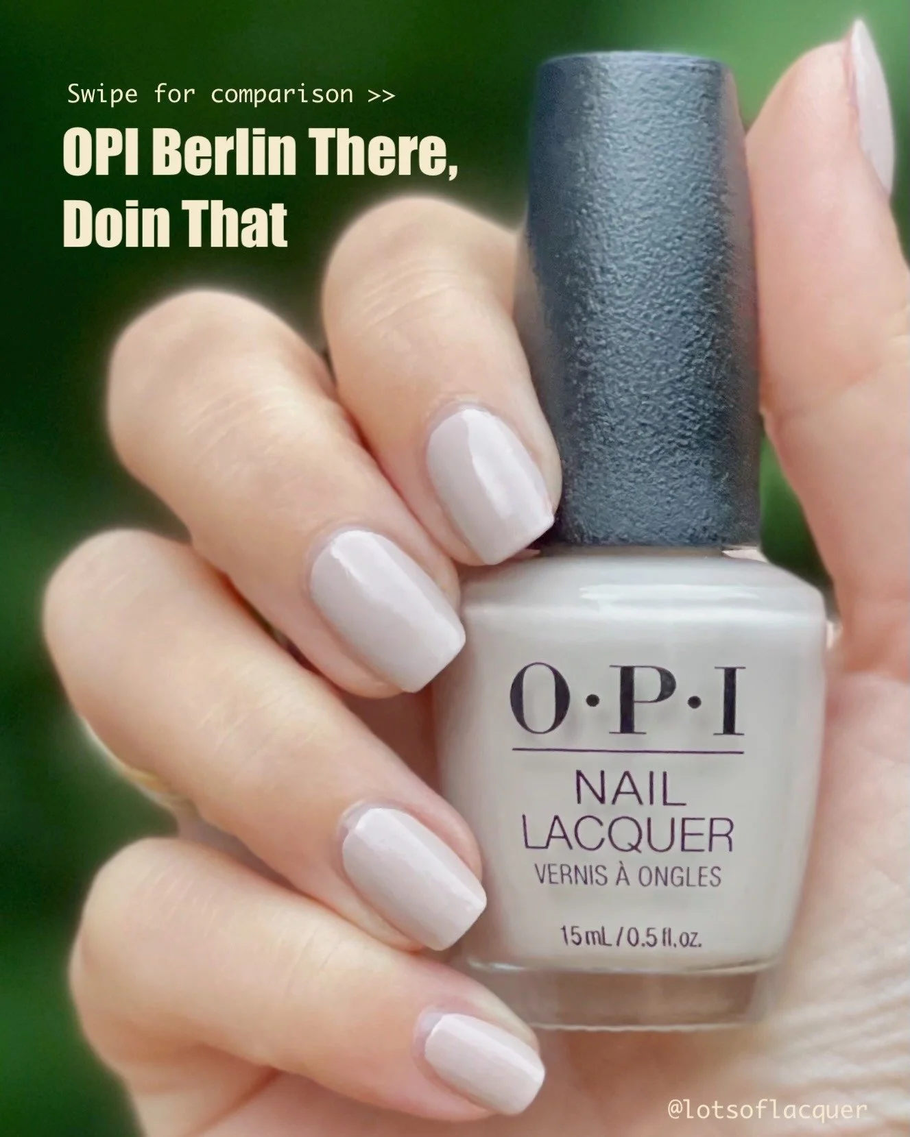 @opi  Berlin There, Doin&rsquo; That | Gifted by @beyondpolish, from the NEW Fall 2026 OPI Most Requested Collection. 💅 🤎

And let&rsquo;s look how it compares to the inspiration shade&hellip;

🤎 OPI Berlin There, Doin&rsquo; That vs. Berlin There