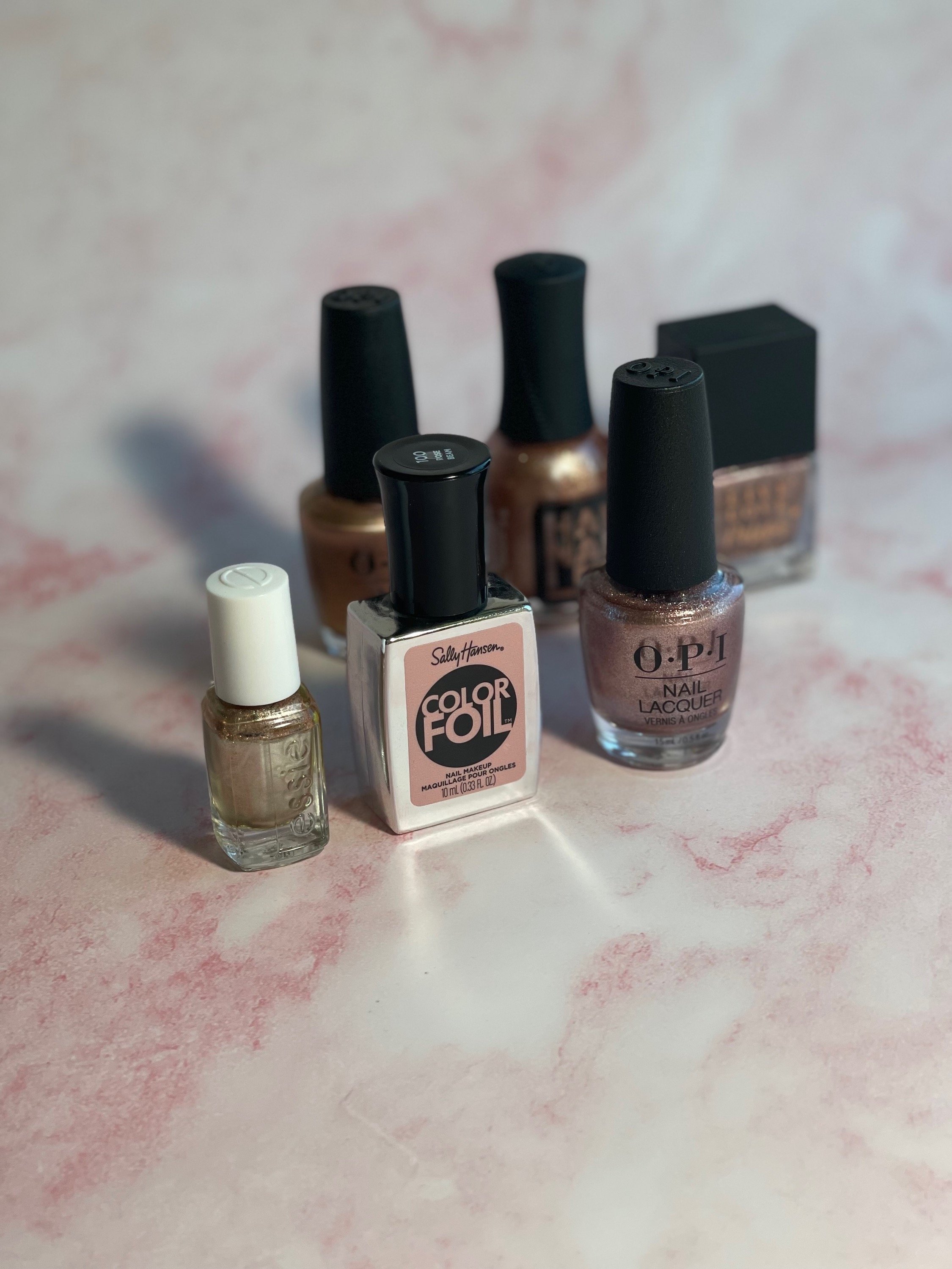 Rose Gold Nails — Lots of Lacquer