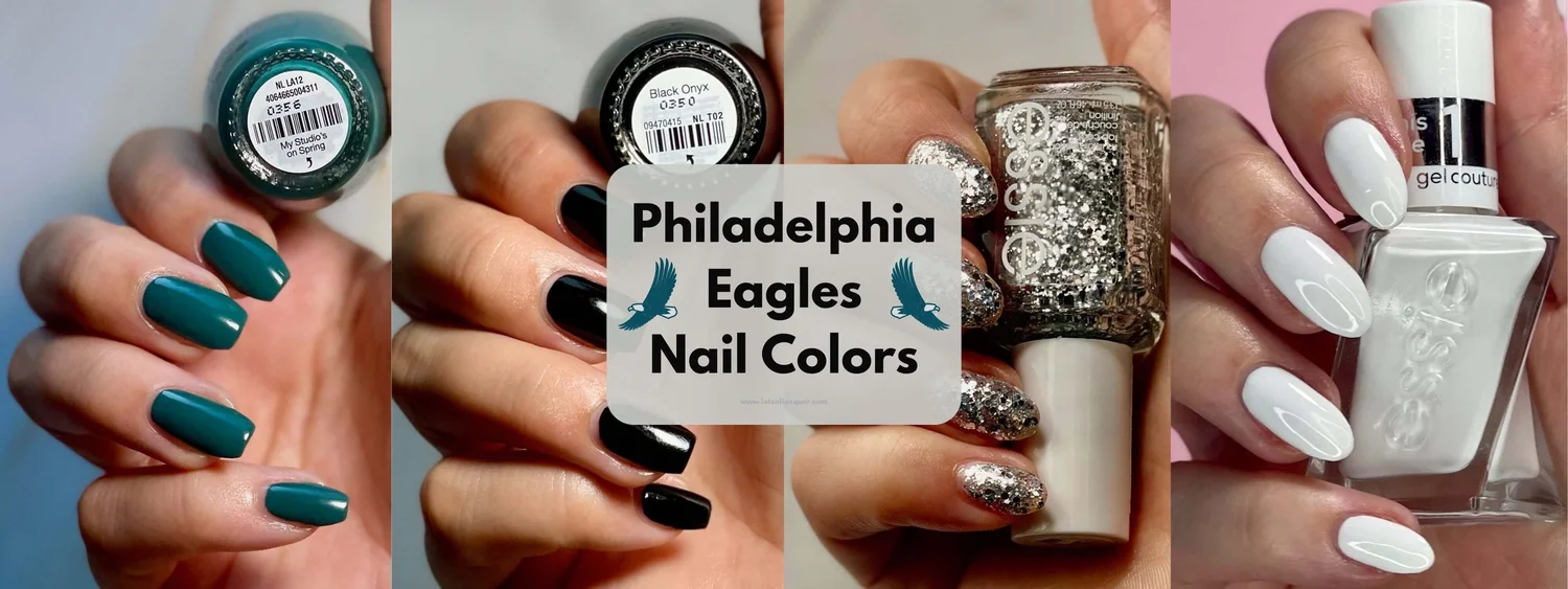 Philadelphia Eagles Nail Colors