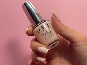 OPI Bubble Bath and Funny Bunny Mixed
