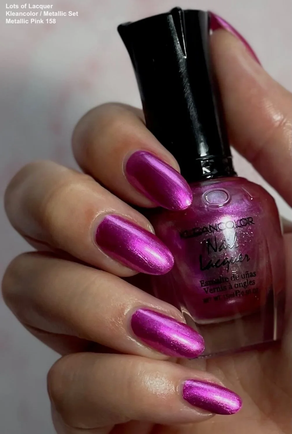 Pink Glitter Nail Polish — Lots of Lacquer