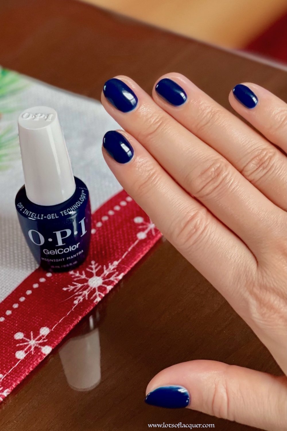 Shade gifted by Beyond Polish - use code LOTSOFLACQUER for 10% OFF #commissionearned - OPI GelColor Midnight Mantra Swatch