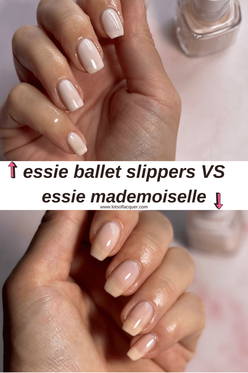 ballet slippers - vernis rose pâle translucide - essie