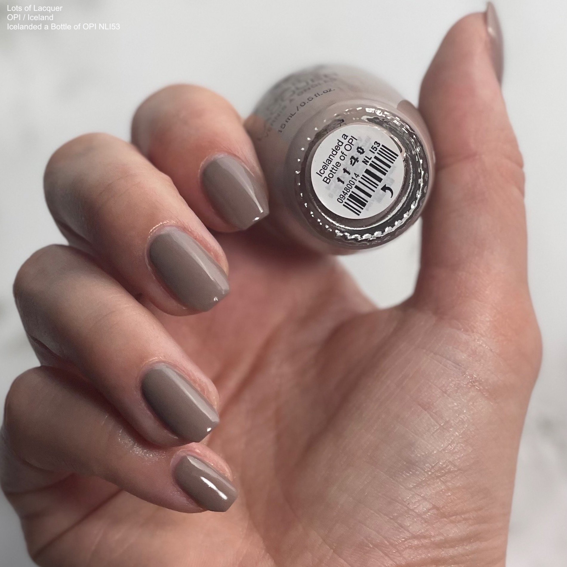 ILNP Tan Lines - Sandy Taupe Speckled Nail Polish