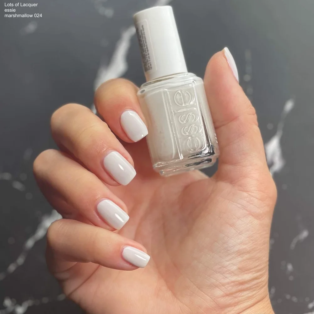 essie marshmallow Swatches — Lots of Lacquer