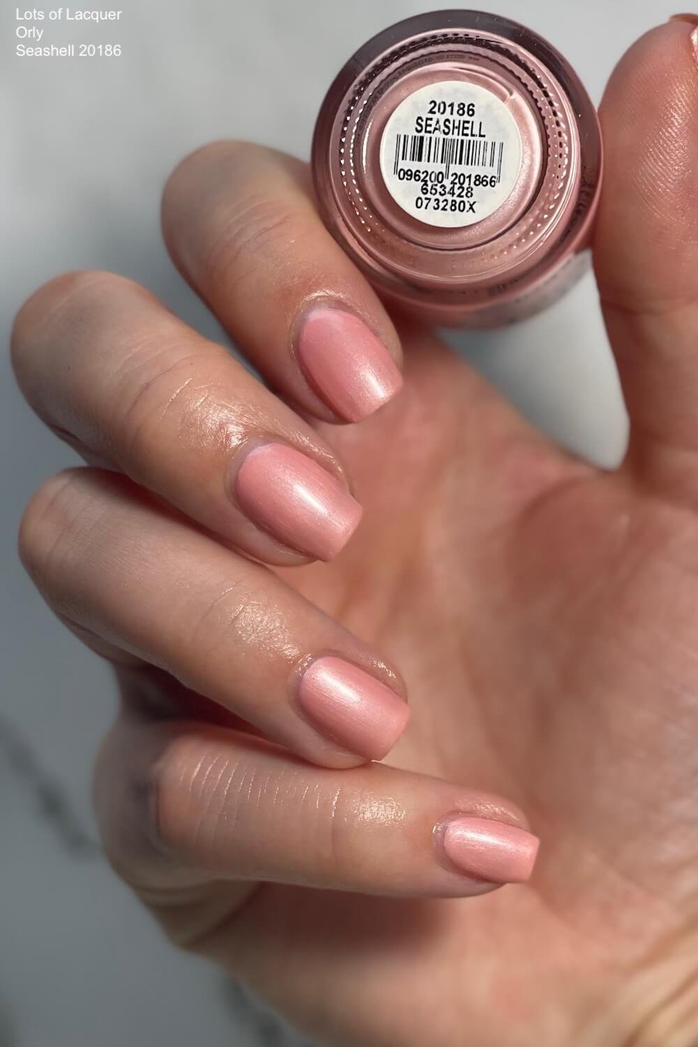 Pink Pearl Round Nails – StyleMissus
