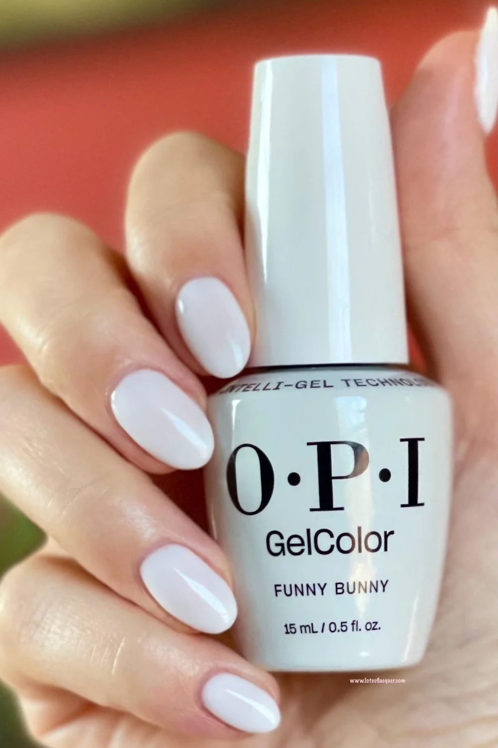 Gifted by Beyond Polish / OPI GelColor Funny Bunny Swatch