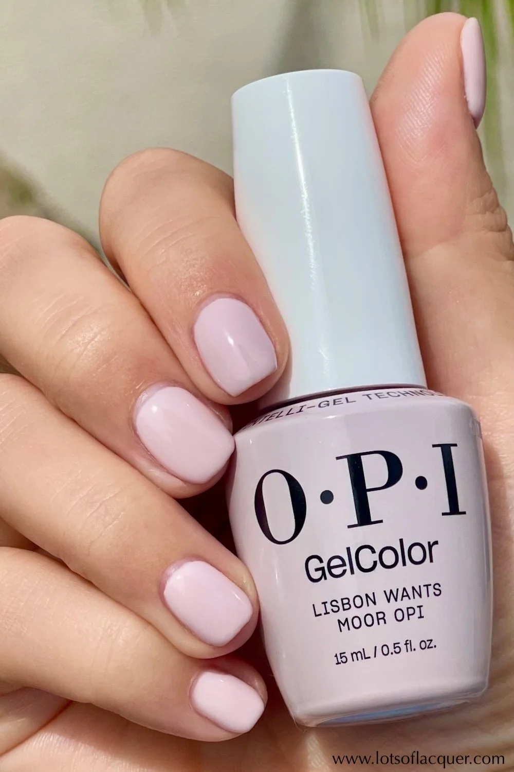 OPI Intelli-Gel GelColor Lisbon Wants Moor OPI swatch